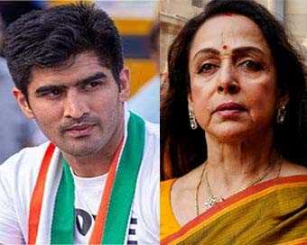 मथुरा में हेमा मालिनी को चुनौती देंगे ओलंपियन विजेंदर सिंह